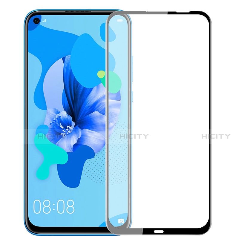 Film Protecteur d'Ecran Verre Trempe Integrale F02 pour Huawei Nova 5i Noir Plus