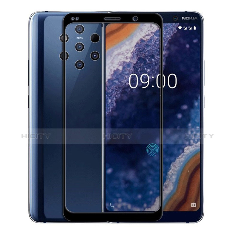 Film Protecteur d'Ecran Verre Trempe Integrale F02 pour Nokia 9 PureView Noir Plus