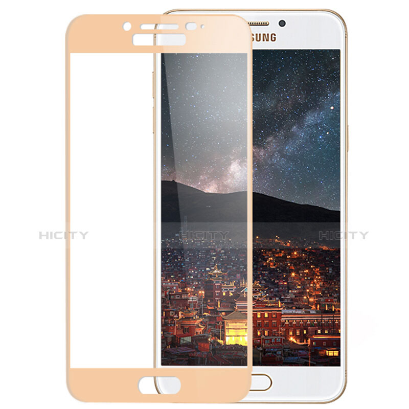 Film Protecteur d'Ecran Verre Trempe Integrale F02 pour Samsung Galaxy C5 Pro C5010 Or Plus