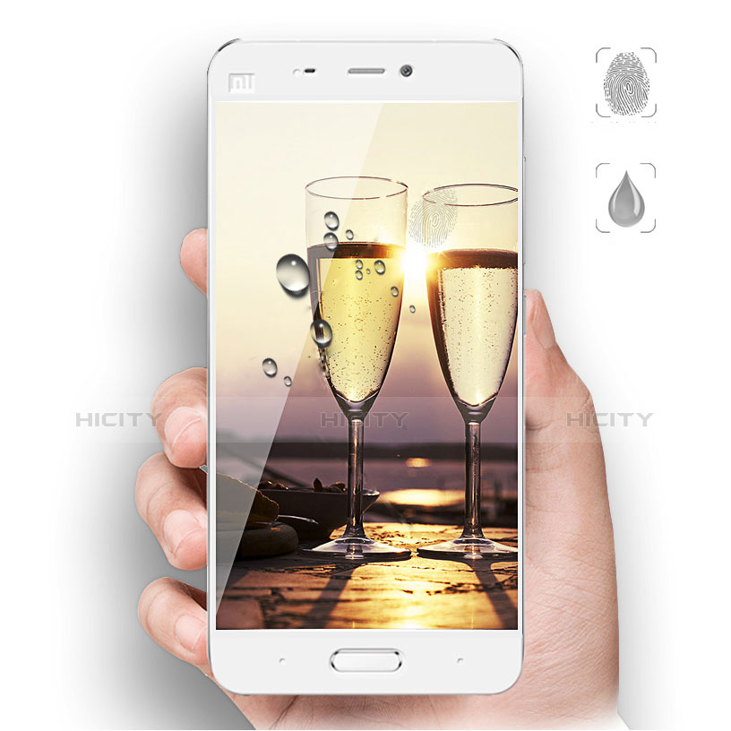 Film Protecteur d'Ecran Verre Trempe Integrale F02 pour Xiaomi Mi 5 Blanc Plus