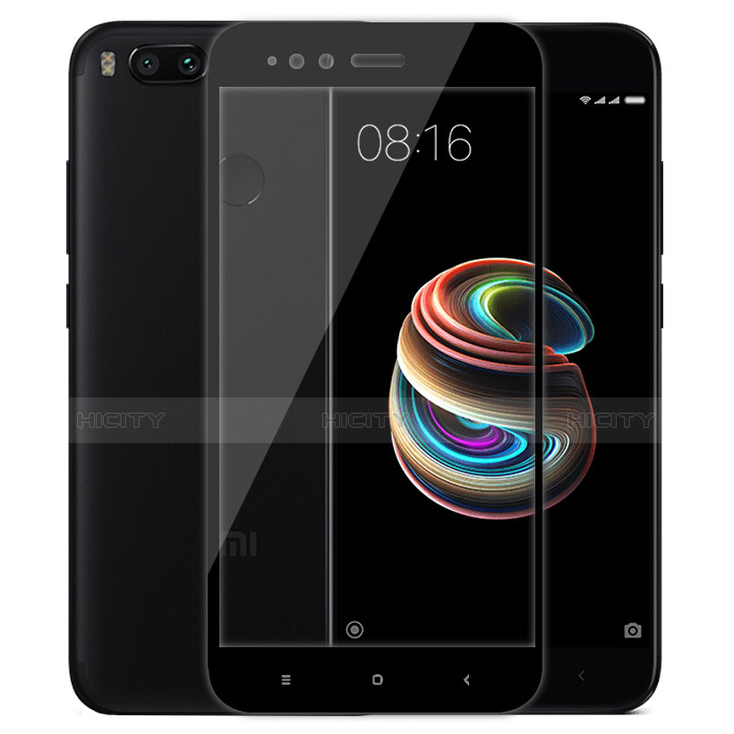 Film Protecteur d'Ecran Verre Trempe Integrale F02 pour Xiaomi Mi 5X Noir Plus