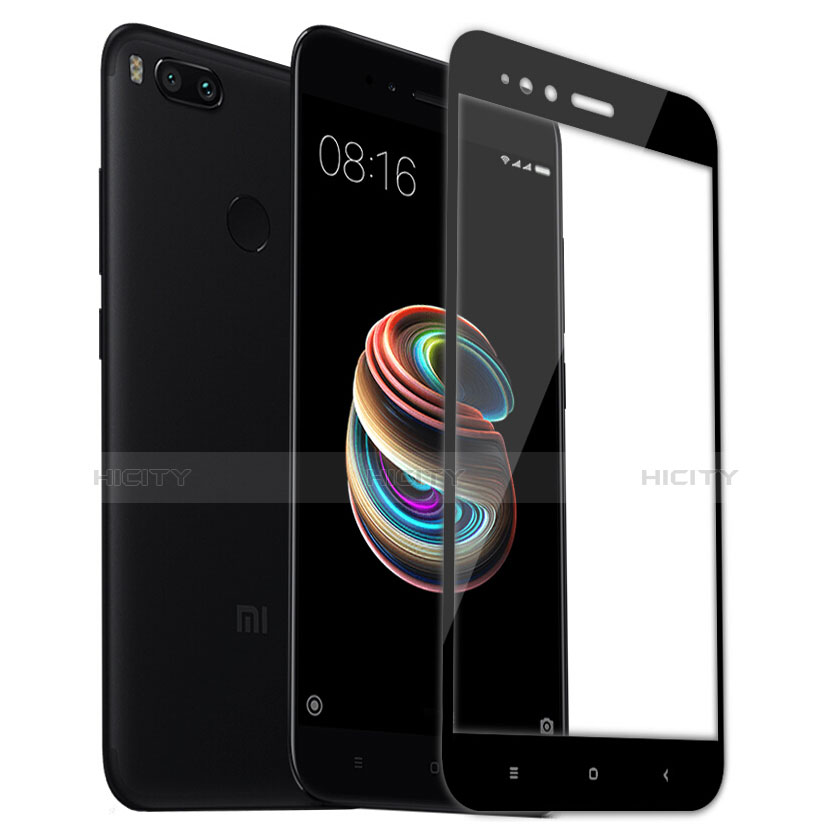 Film Protecteur d'Ecran Verre Trempe Integrale F02 pour Xiaomi Mi 5X Noir Plus