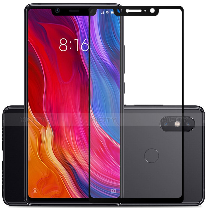 Film Protecteur d'Ecran Verre Trempe Integrale F02 pour Xiaomi Mi 8 SE Noir Plus