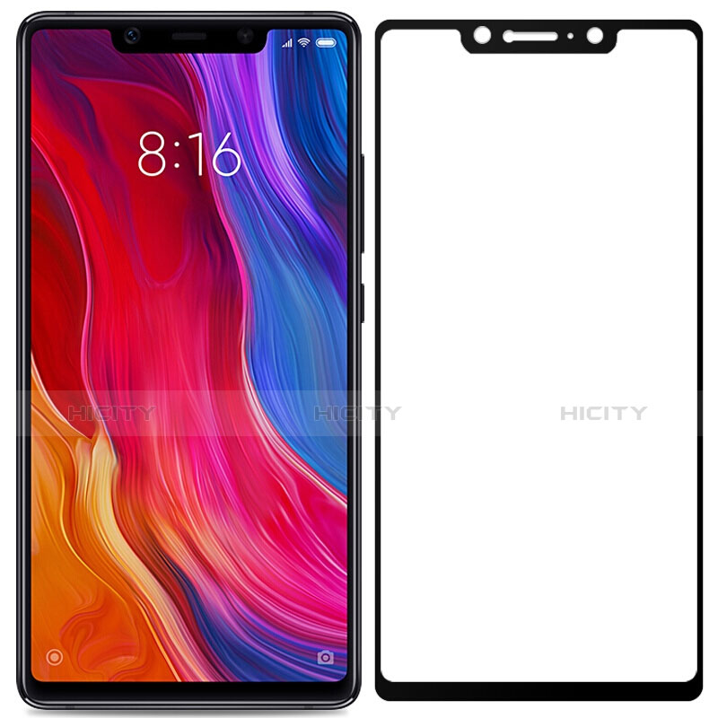 Film Protecteur d'Ecran Verre Trempe Integrale F02 pour Xiaomi Mi 8 SE Noir Plus