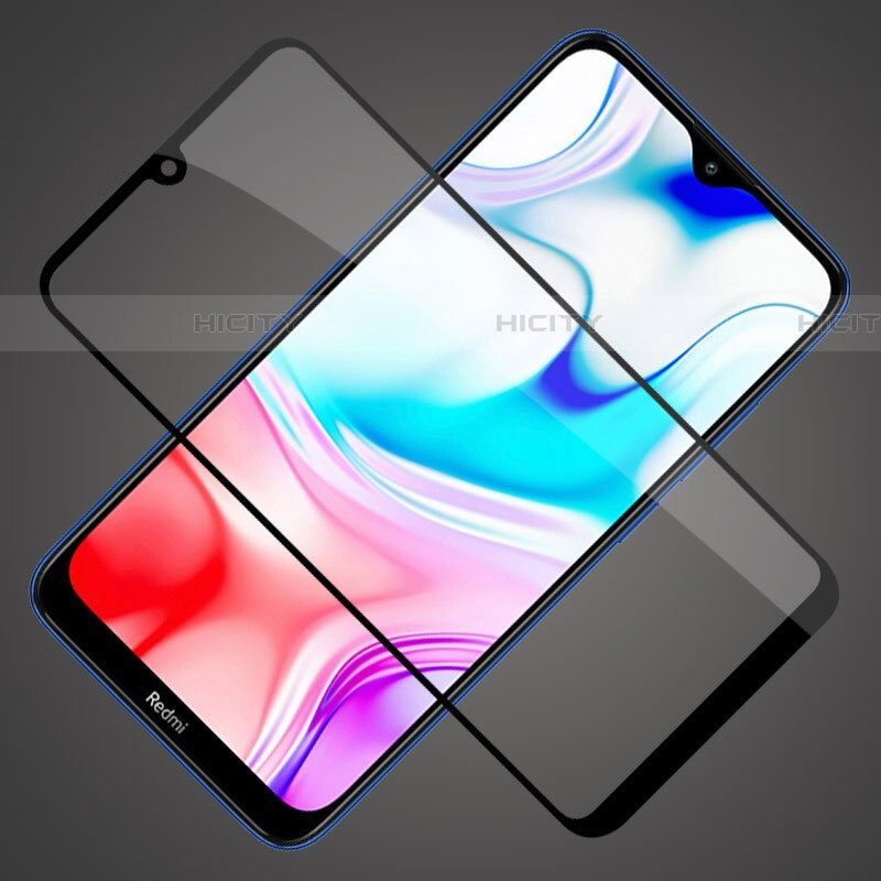 Film Protecteur d'Ecran Verre Trempe Integrale F02 pour Xiaomi Redmi 8 Noir Plus