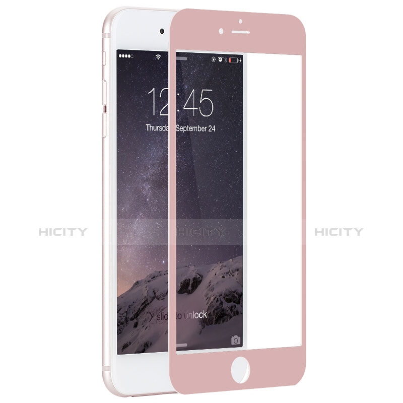 Film Protecteur d'Ecran Verre Trempe Integrale F03 pour Apple iPhone 6 Plus Rose Plus