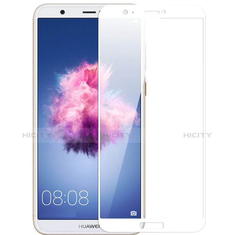 Film Protecteur d'Ecran Verre Trempe Integrale F03 pour Huawei Enjoy 7S Blanc Plus