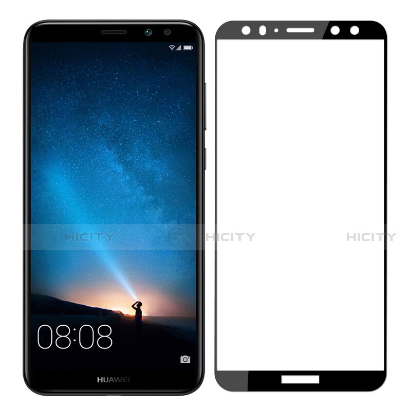 Film Protecteur d'Ecran Verre Trempe Integrale F03 pour Huawei G10 Noir Plus