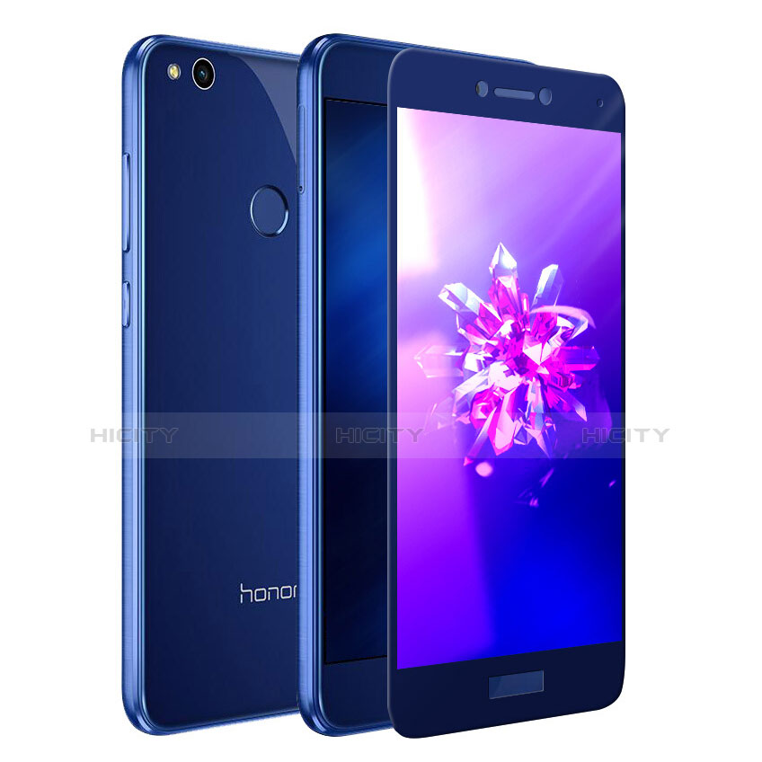 Film Protecteur d'Ecran Verre Trempe Integrale F03 pour Huawei Honor 8 Lite Bleu Plus