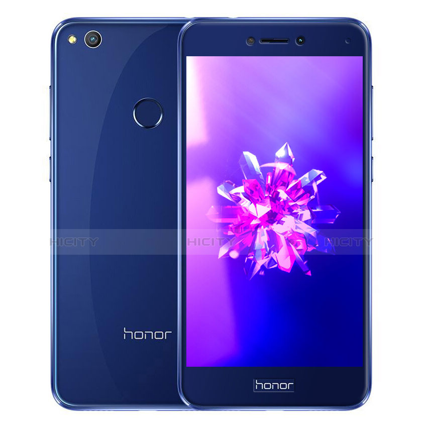 Film Protecteur d'Ecran Verre Trempe Integrale F03 pour Huawei Honor 8 Lite Bleu Plus