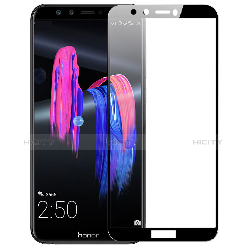 Film Protecteur d'Ecran Verre Trempe Integrale F03 pour Huawei Honor 9 Lite Noir Plus