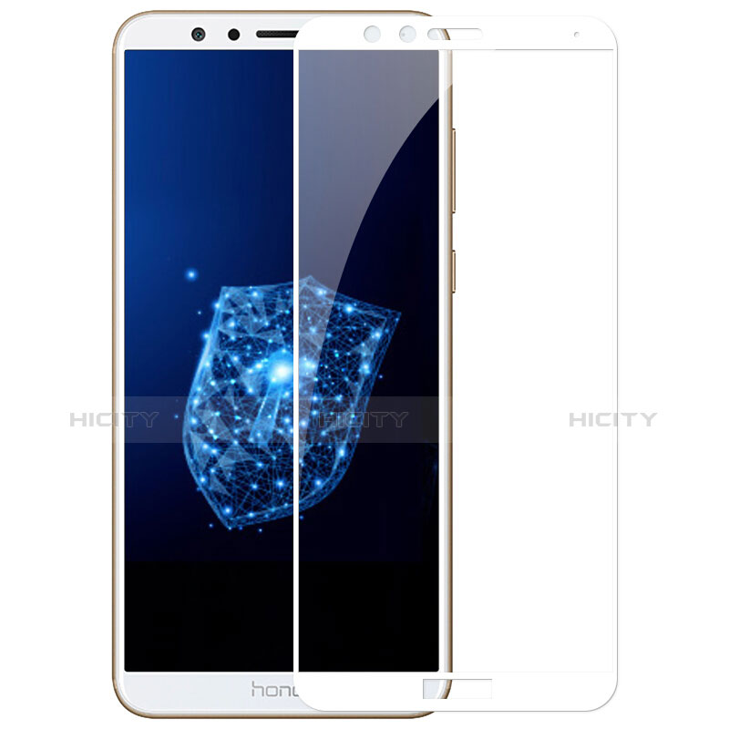 Film Protecteur d'Ecran Verre Trempe Integrale F03 pour Huawei Honor Play 7X Blanc Plus