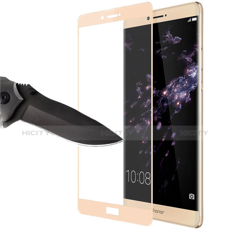 Film Protecteur d'Ecran Verre Trempe Integrale F03 pour Huawei Honor V8 Max Or Plus