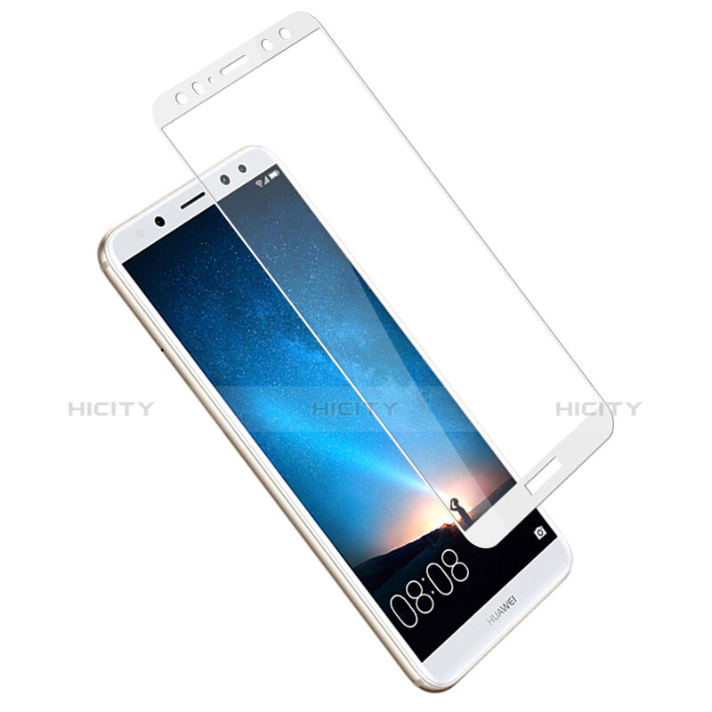 Film Protecteur d'Ecran Verre Trempe Integrale F03 pour Huawei Nova 2i Blanc Plus