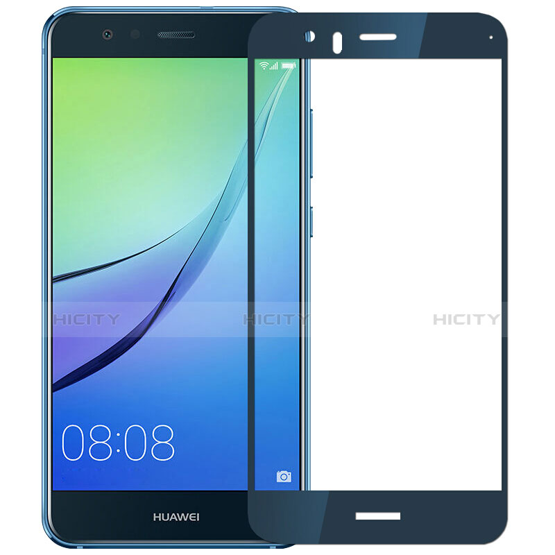 Film Protecteur d'Ecran Verre Trempe Integrale F03 pour Huawei P10 Lite Bleu Plus