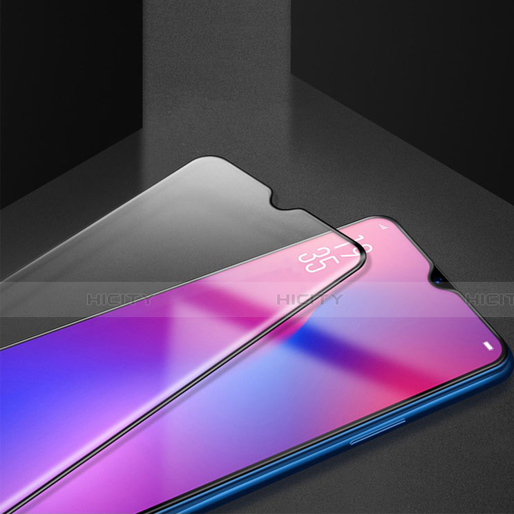 Film Protecteur d'Ecran Verre Trempe Integrale F03 pour Oppo A9 Noir Plus