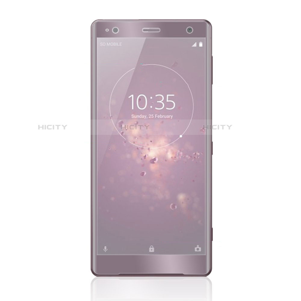 Film Protecteur d'Ecran Verre Trempe Integrale F03 pour Sony Xperia XZ2 Premium Or Rose Plus