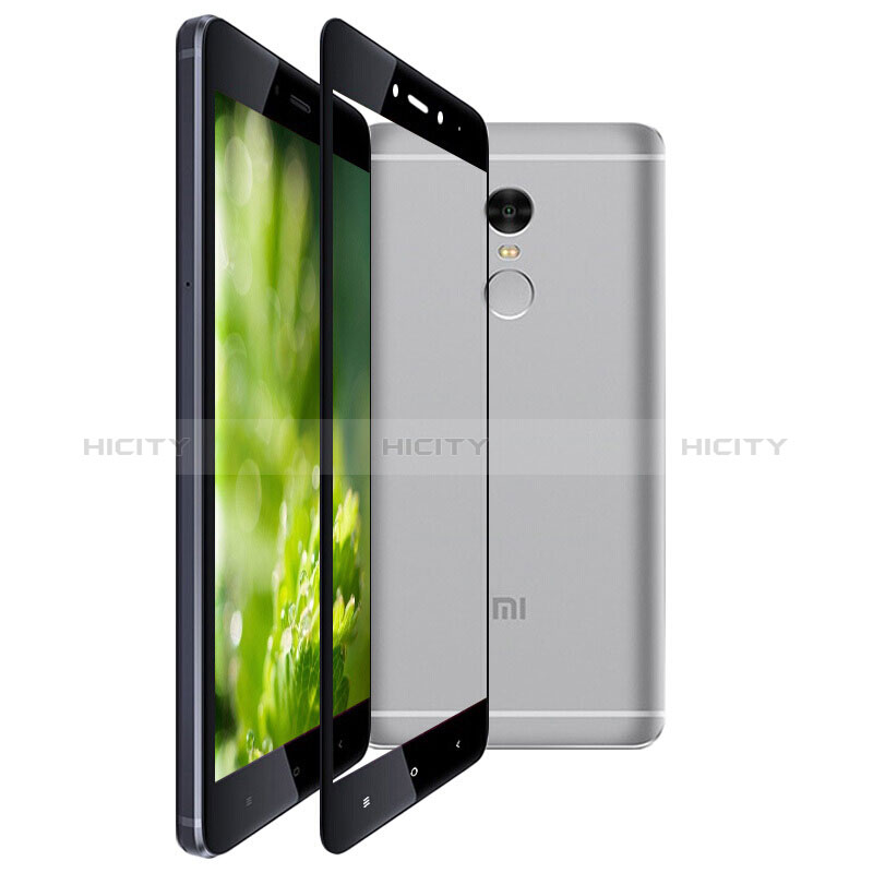 Film Protecteur d'Ecran Verre Trempe Integrale F03 pour Xiaomi Redmi Note 4X Noir Plus