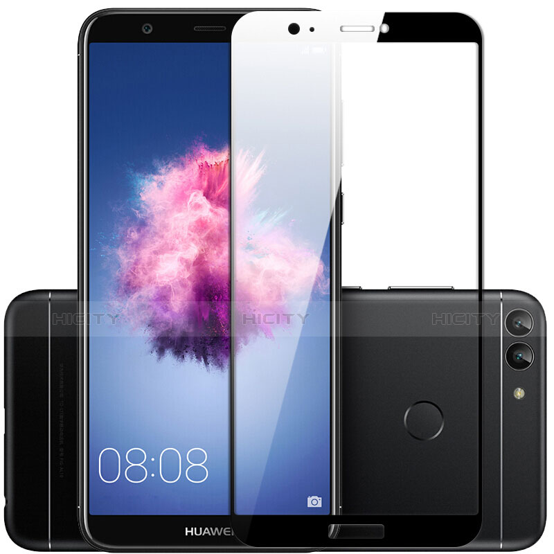 Film Protecteur d'Ecran Verre Trempe Integrale F04 pour Huawei Enjoy 7S Noir Plus