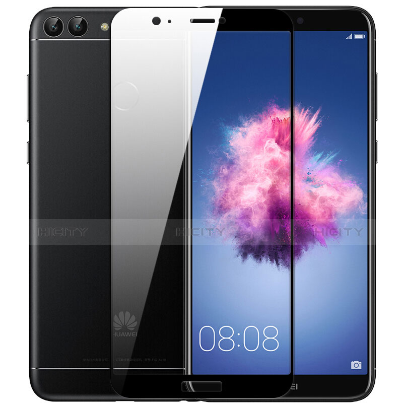 Film Protecteur d'Ecran Verre Trempe Integrale F04 pour Huawei Enjoy 7S Noir Plus