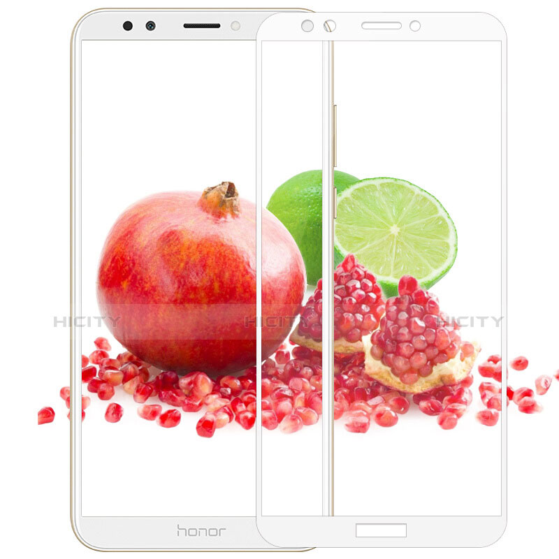 Film Protecteur d'Ecran Verre Trempe Integrale F04 pour Huawei Enjoy 8 Blanc Plus