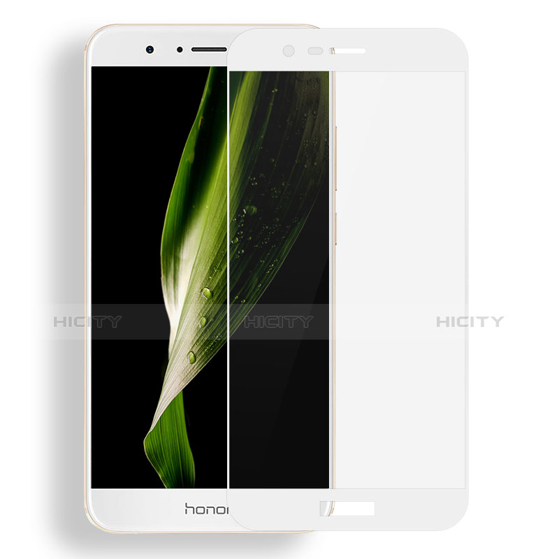 Film Protecteur d'Ecran Verre Trempe Integrale F04 pour Huawei Honor 8 Pro Blanc Plus