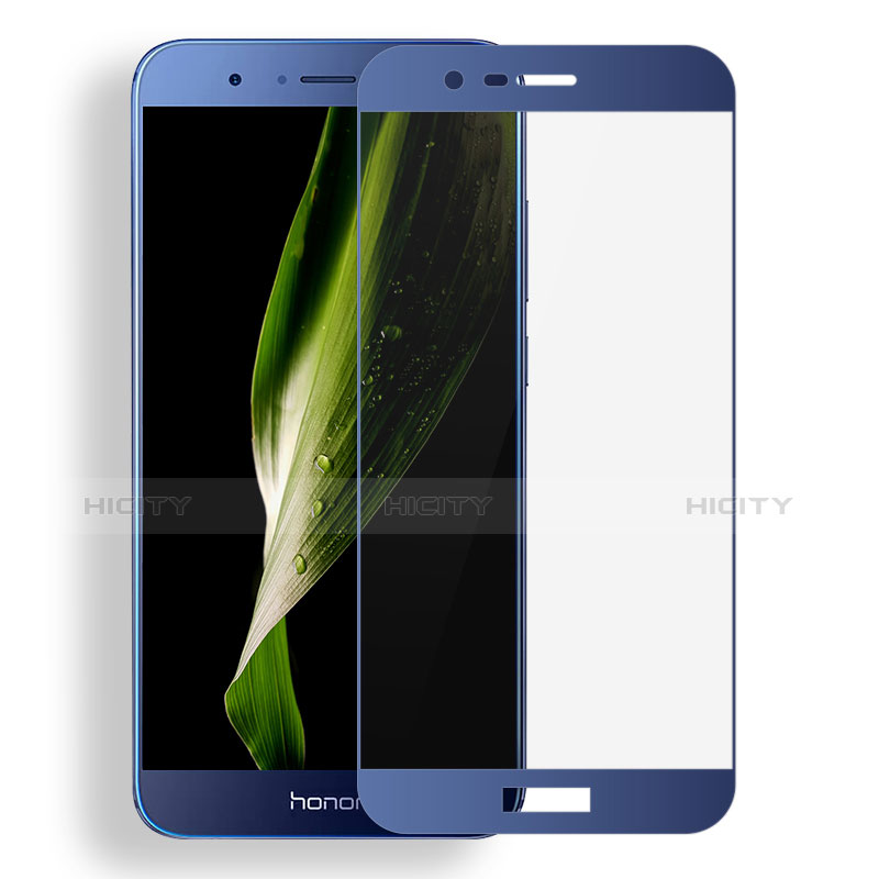 Film Protecteur d'Ecran Verre Trempe Integrale F04 pour Huawei Honor 8 Pro Bleu Plus