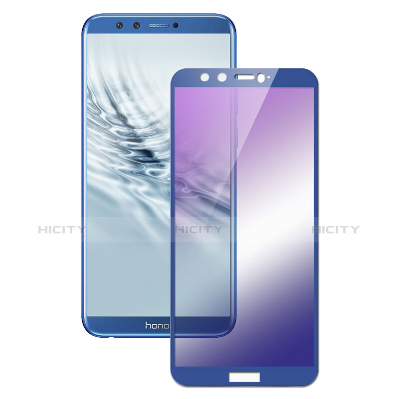 Film Protecteur d'Ecran Verre Trempe Integrale F04 pour Huawei Honor 9 Lite Bleu Plus