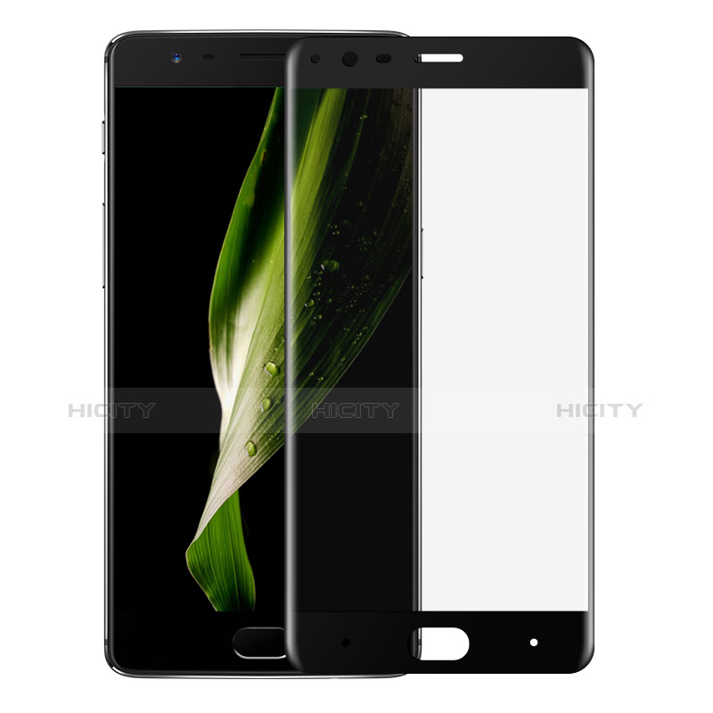 Film Protecteur d'Ecran Verre Trempe Integrale F04 pour OnePlus 3T Noir Plus