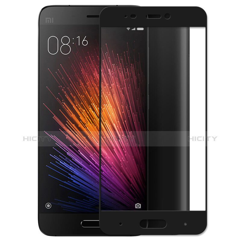 Film Protecteur d'Ecran Verre Trempe Integrale F04 pour Xiaomi Mi 5 Noir Plus