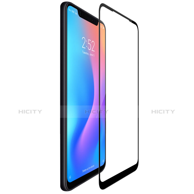 Film Protecteur d'Ecran Verre Trempe Integrale F04 pour Xiaomi Mi 8 Noir Plus