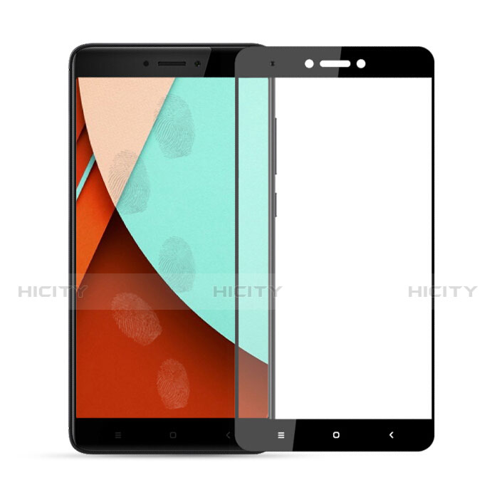 Film Protecteur d'Ecran Verre Trempe Integrale F04 pour Xiaomi Redmi Note 4 Noir Plus