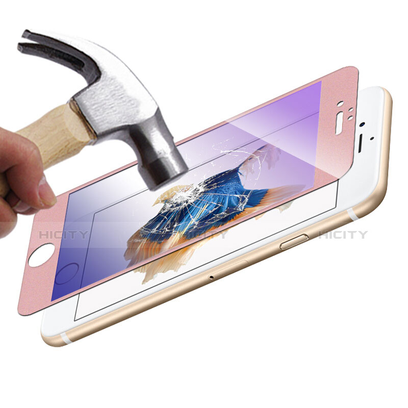 Film Protecteur d'Ecran Verre Trempe Integrale F05 pour Apple iPhone 6 Plus Or Rose Plus