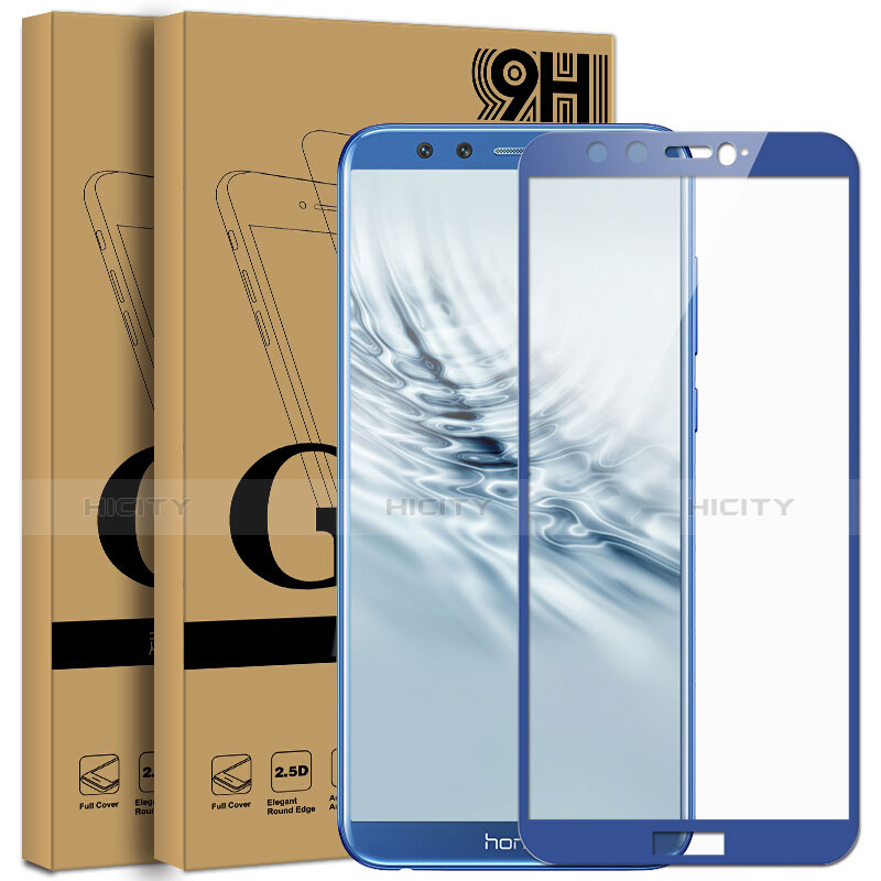 Film Protecteur d'Ecran Verre Trempe Integrale F05 pour Huawei Honor 9 Lite Bleu Plus