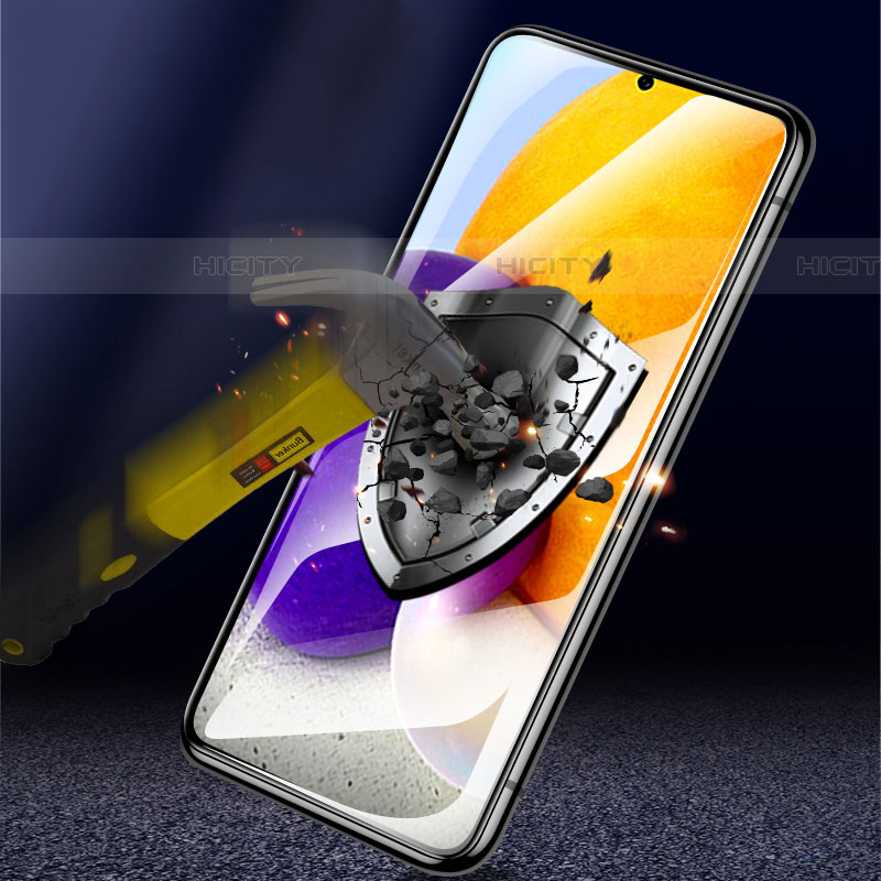 Film Protecteur d'Ecran Verre Trempe Integrale F05 pour Samsung Galaxy A72 4G Noir Plus