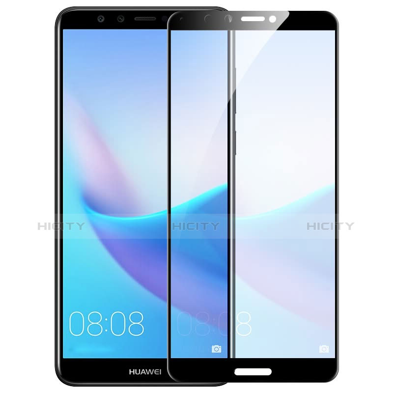 Film Protecteur d'Ecran Verre Trempe Integrale F06 pour Huawei Enjoy 8 Noir Plus