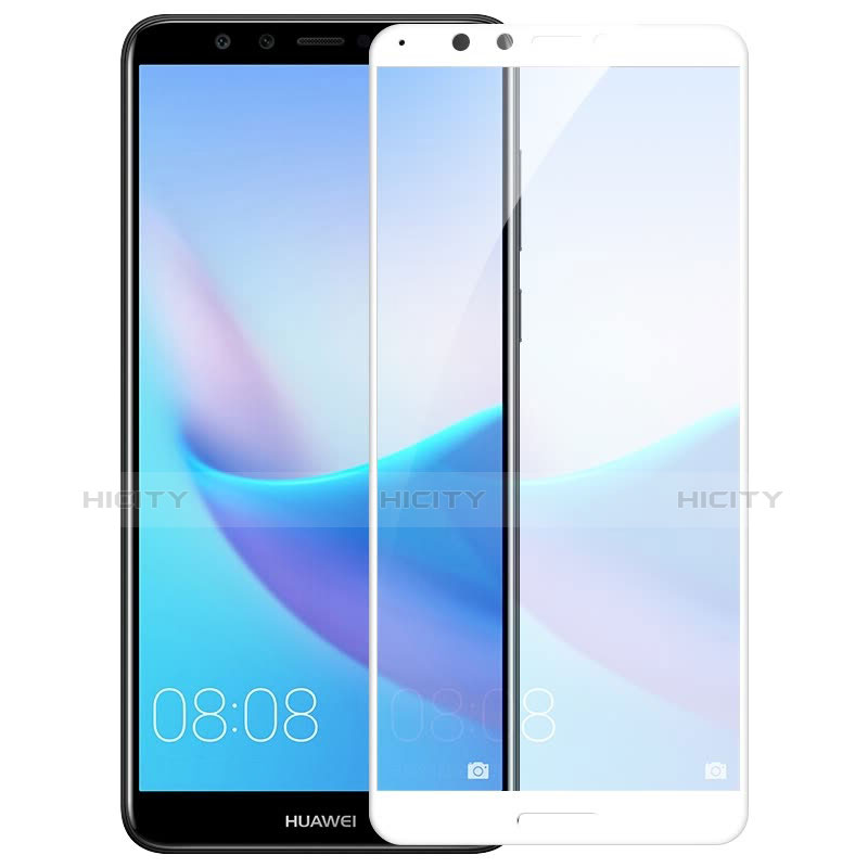 Film Protecteur d'Ecran Verre Trempe Integrale F06 pour Huawei Honor 7C Blanc Plus