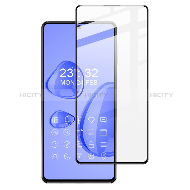 Film Protecteur d'Ecran Verre Trempe Integrale F06 pour Oppo Reno8 T 5G Noir Plus