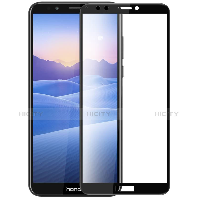 Film Protecteur d'Ecran Verre Trempe Integrale F07 pour Huawei Honor 7C Noir Plus