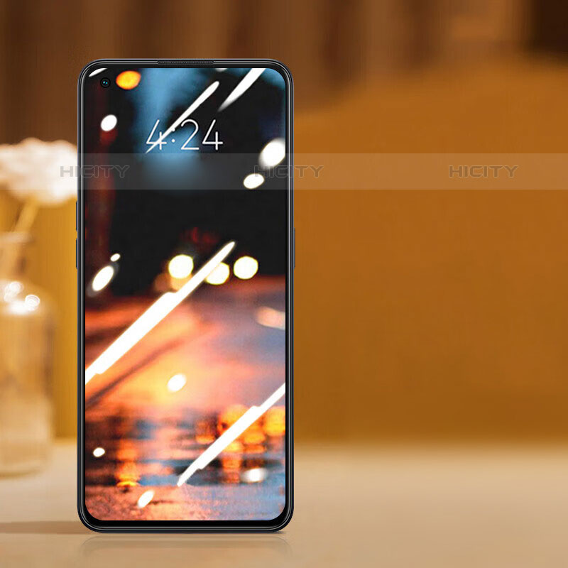 Film Protecteur d'Ecran Verre Trempe Integrale F07 pour Oppo Reno5 Z 5G Noir Plus