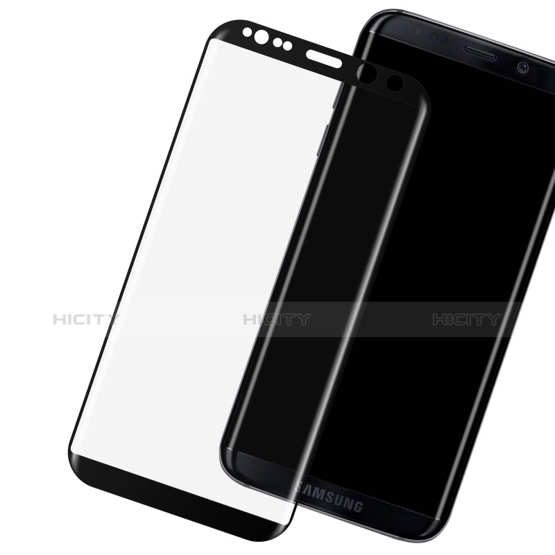 Film Protecteur d'Ecran Verre Trempe Integrale F08 pour Samsung Galaxy S8 Plus Noir Plus