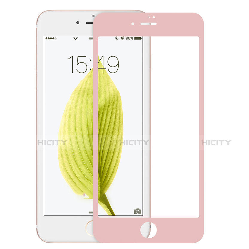 Film Protecteur d'Ecran Verre Trempe Integrale F18 pour Apple iPhone SE (2020) Rose Plus