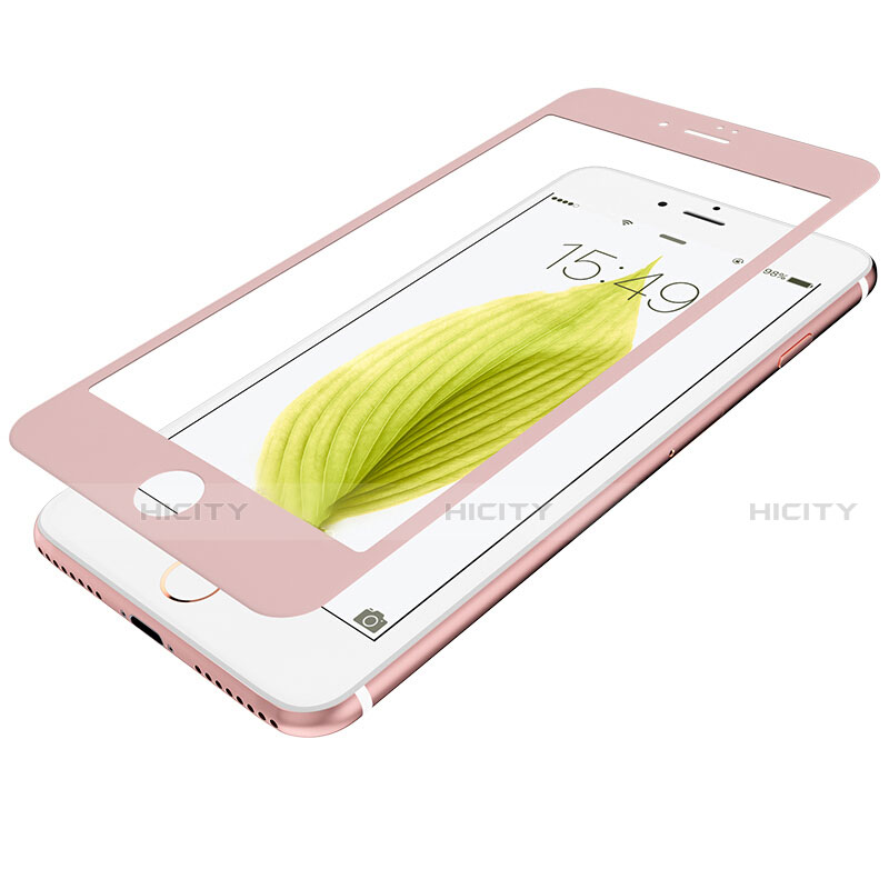 Film Protecteur d'Ecran Verre Trempe Integrale F18 pour Apple iPhone SE (2020) Rose Plus