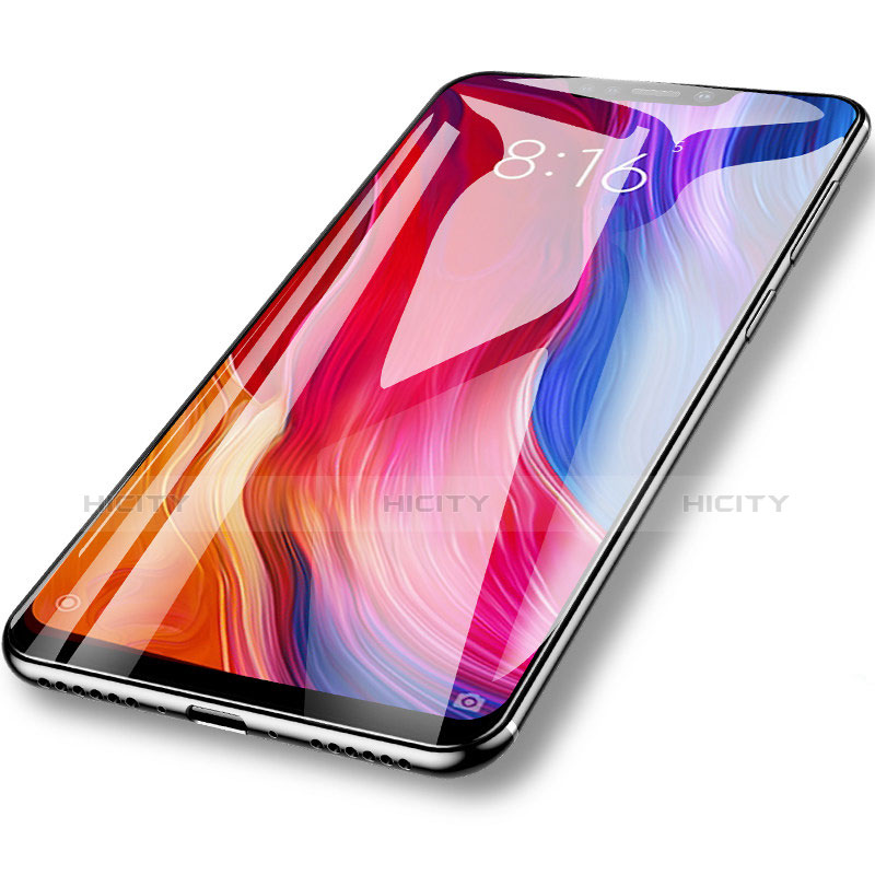 Film Protecteur d'Ecran Verre Trempe Integrale F19 pour Xiaomi Mi 8 Noir Plus