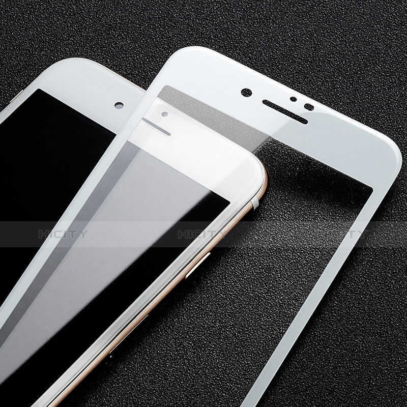 Film Protecteur d'Ecran Verre Trempe Integrale F21 pour Apple iPhone 7 Plus Blanc Plus