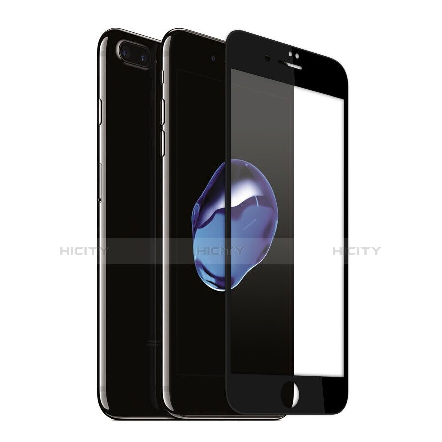 Film Protecteur d'Ecran Verre Trempe Integrale pour Apple iPhone 7 Plus Noir Plus