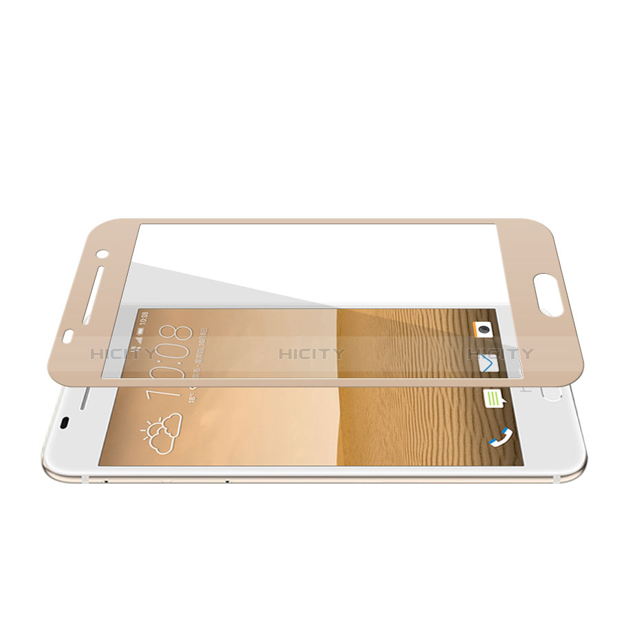 Film Protecteur d'Ecran Verre Trempe Integrale pour HTC One A9 Or Plus