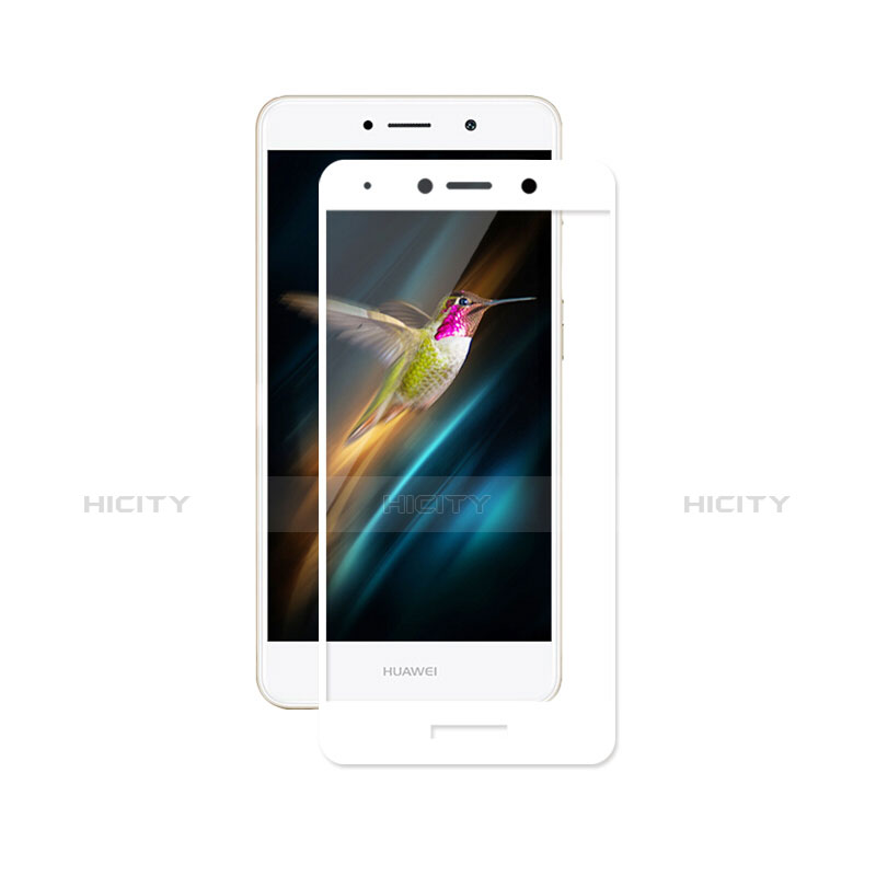 Film Protecteur d'Ecran Verre Trempe Integrale pour Huawei Enjoy 7 Plus Blanc Plus