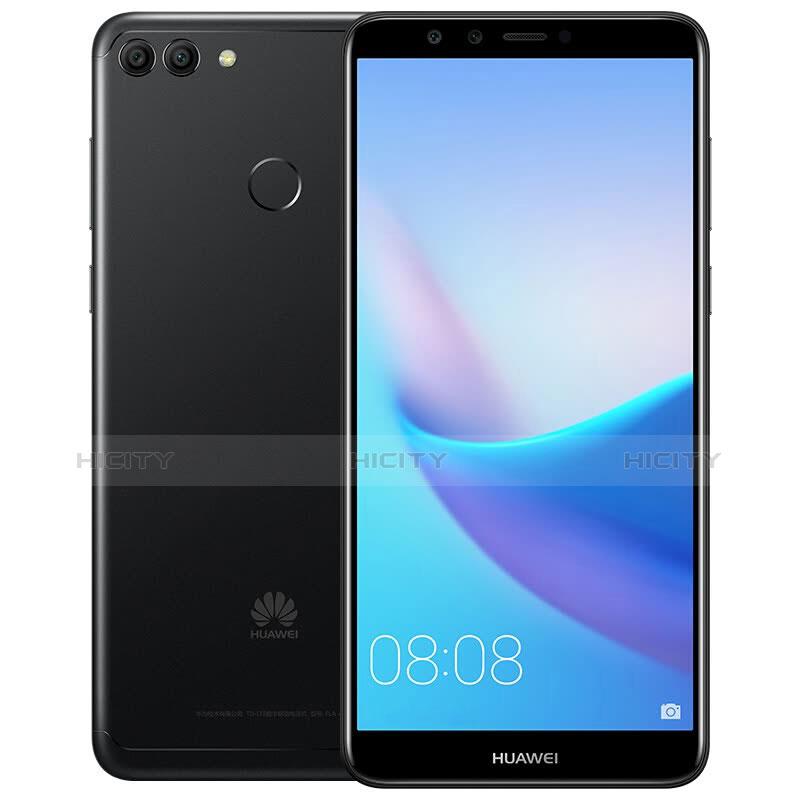 Film Protecteur d'Ecran Verre Trempe Integrale pour Huawei Enjoy 8 Plus Noir Plus