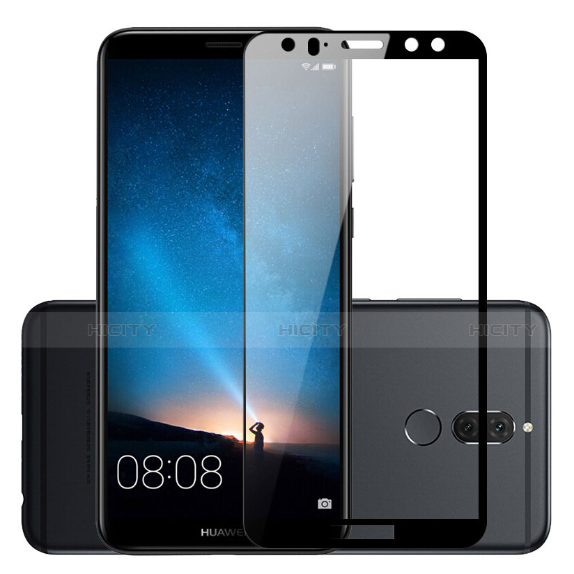 Film Protecteur d'Ecran Verre Trempe Integrale pour Huawei G10 Noir Plus